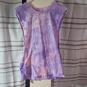Jeffree Star Purple and Pink Tie-Dye Tank Top